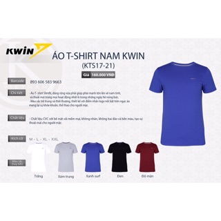 Áo t -shirt nam kwin