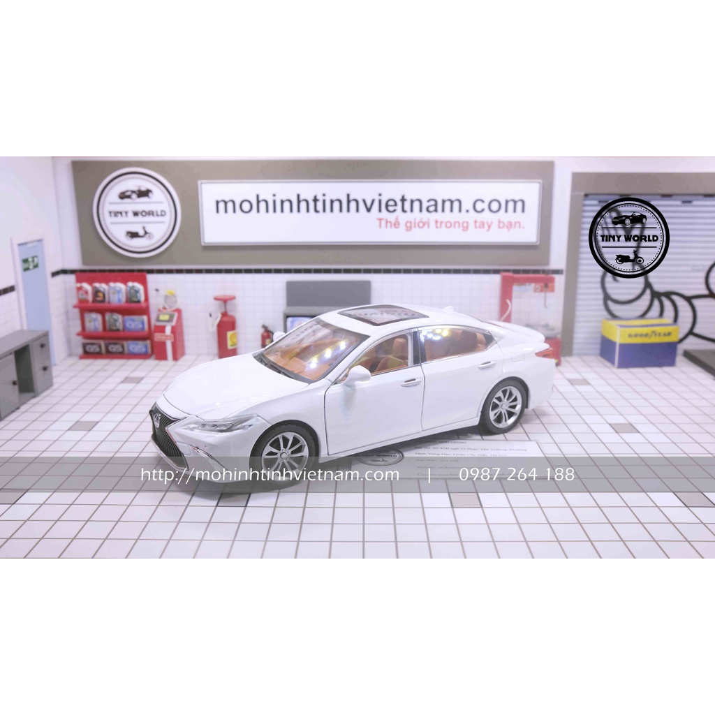 Mô hình ô tô Lexus ES300 tỉ lê 1:24 Jinlifang
