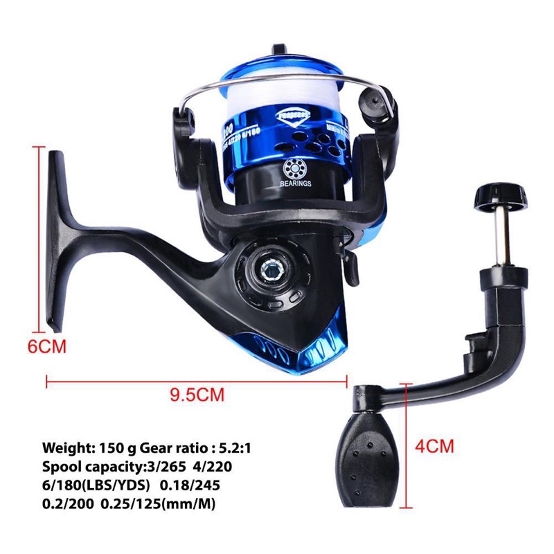 Máy câu giá rẻ cuốn sẵn cước câu