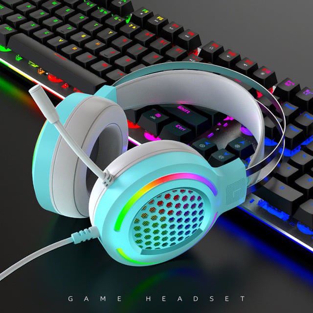 Tai Nghe Chụp Tai Headphone FV-G99 Có Led