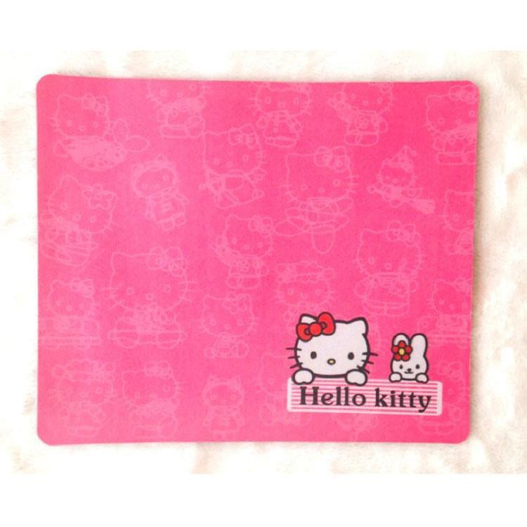 Thảm Lót Sàn Chống Trượt Hình Hello Kitty Dễ Thương