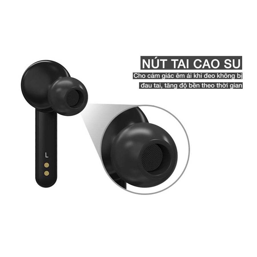 Tai nghe bluetooth TWS XY-7, đèn led báo hiệu % pin khoảng cách kết nối 10m - VIETPHUKIENHN