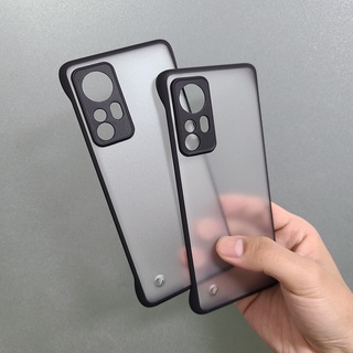 Ốp Điện Thoại PC Cứng Trong Suốt Mặt Nhám Không Viền Cho Xiaomi Mi 12 12s Pro Mi12s Xiaomi12s