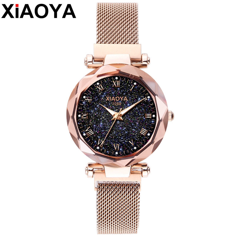 Đồng Hồ Đeo Tay XIAOYA 1289 Dây Kim Loại Cho Nữ