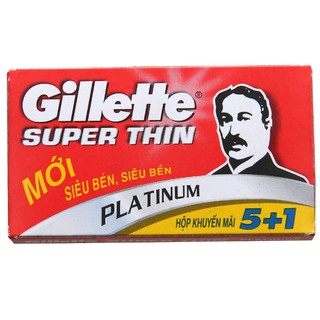 Lưỡi lam Gillette Super Thin hộp 5 cái