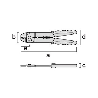 Kềm cắt đa năng Fujiya FA101 (9")