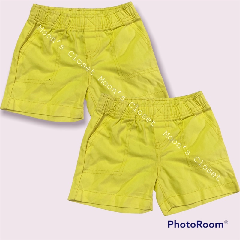 Quần short vàng Carter size 3m-24m (form to 6-16kg)