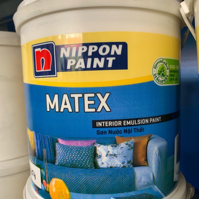 (VZ) Sơn nước kinh tế giá rẻ Nippon Matex trang trí nhà cửa. 5L