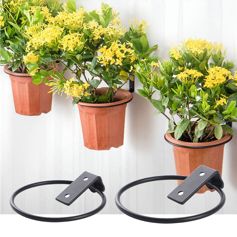 Set 3 Giá Đỡ Chậu Hoa 4 Trong 6in Có Thể Gấp Gọn Tiện Dụng