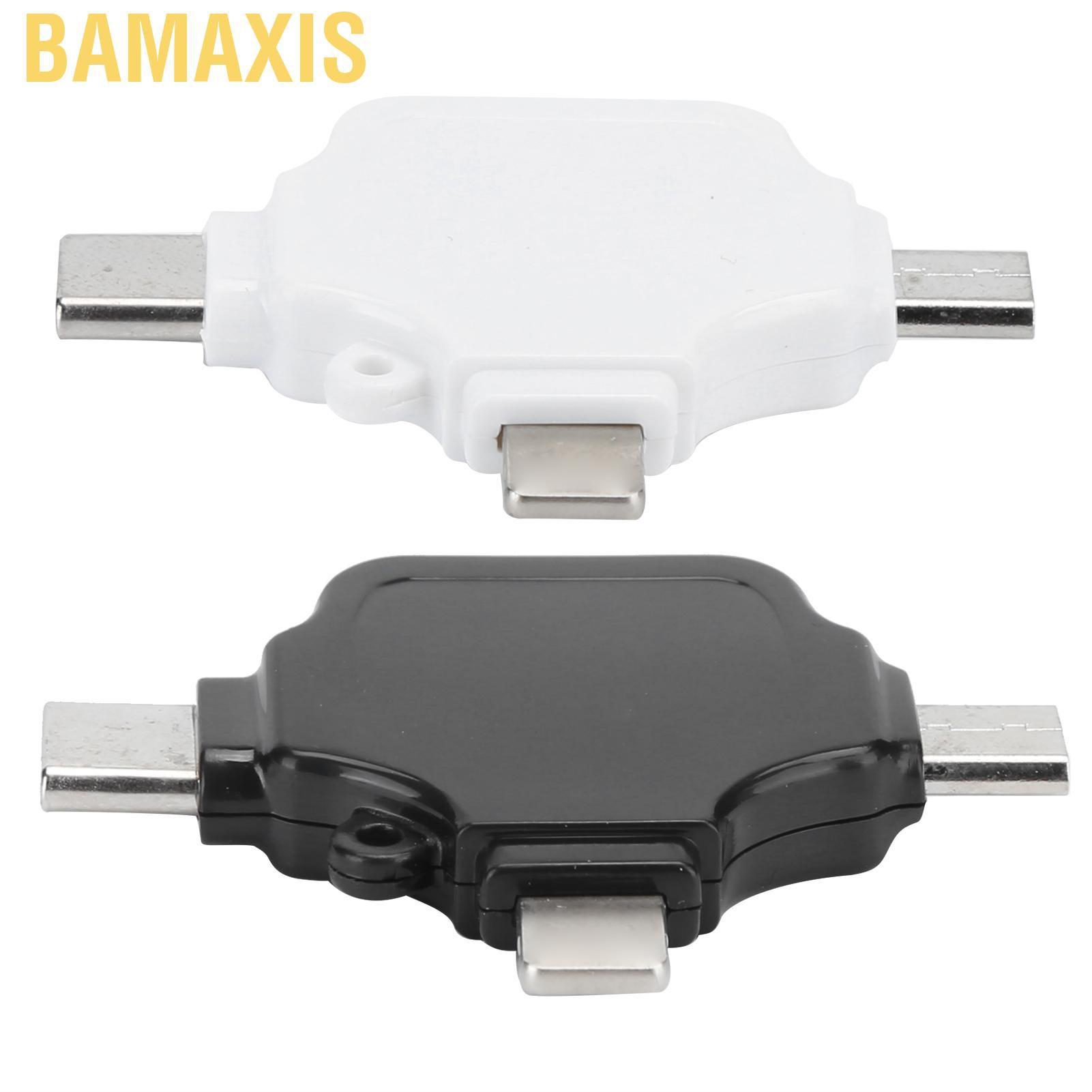 Đầu Đọc Thẻ Nhớ Đa Năng 3 Trong 1 Bamaxis Sr302 Otg Usb 3.0 Cho Ios Type C