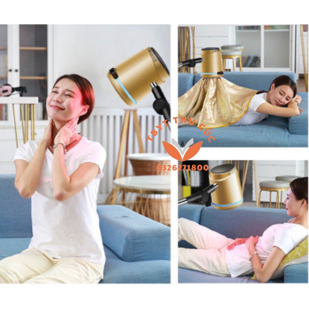 Máy xông ngải cứu đèn hồng ngoại - Đèn xông ngải