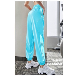 💥Quần jogger dù co giãn S 3 sọc