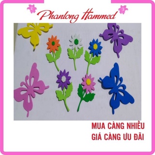 Đồ dùng mầm non _cây hoa trang trí góc