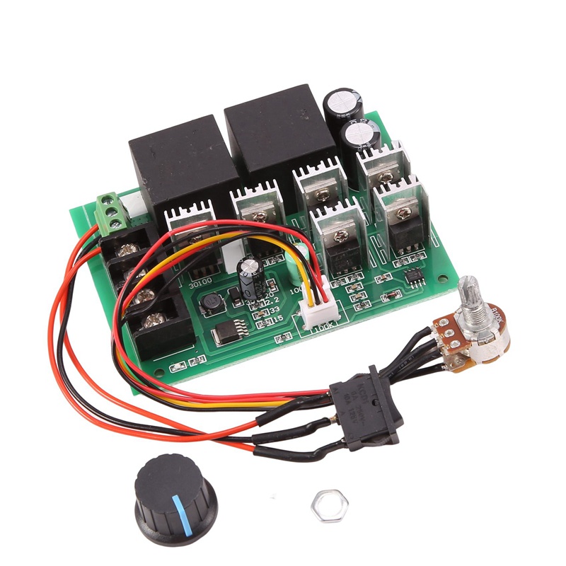 Công Tắc Điều Khiển Tốc Độ Động Cơ 40A DC 10-50V PWM 12V 24V 36V 2000W