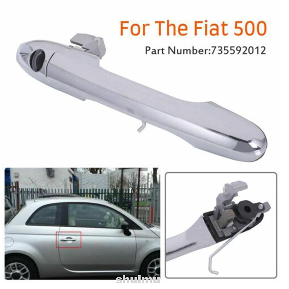 Tay Nắm Cửa Bên Phải Bằng Hợp Kim Nhôm Màu Bạc Cho Xe Hơi 500 | BigBuy360 - bigbuy360.vn