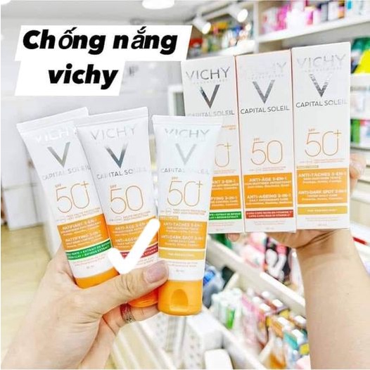 KEM CHỐNG NẮNG VICHY CAPITAL SOLEIL SPF 50+