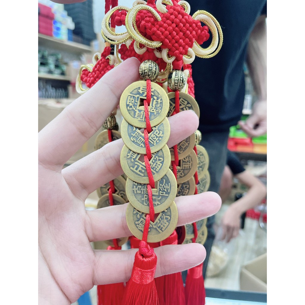 Dây xu ngũ đế chiêu tài may mắn , xu phong thủy Thập Đế, Cửu Đế, Lục Đế, Tam Đế