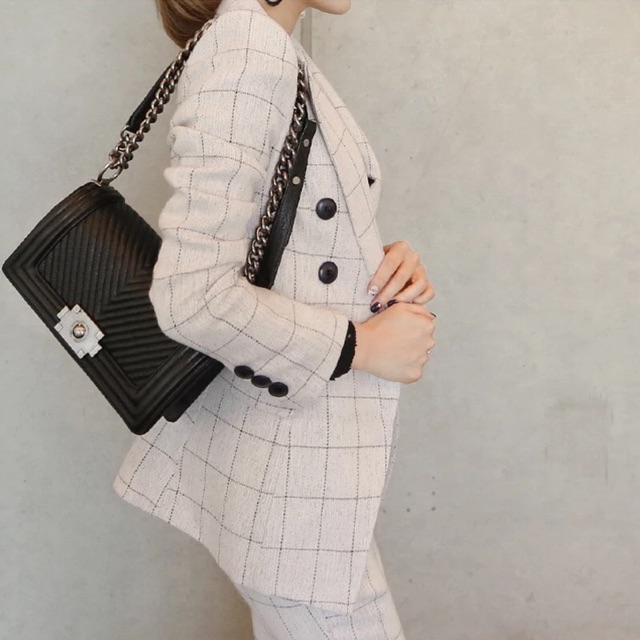 ORDER SALE - Set vest kẻ style sang chảnh có size to XXL - ẢNH THẬT CUỐI BÀI | BigBuy360 - bigbuy360.vn