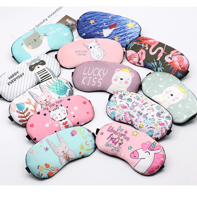 Bịt mắt đi ngủ siêu cute Hàn Quốc không gel và có gel làm mát - GIAO MẪU NGẪU NHIÊN | BigBuy360 - bigbuy360.vn