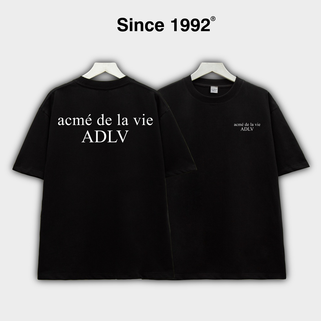 Áo thun ADLV Basic SINCE1992 shop , Áo thun unisex nam nữ from rộng oversize chất liệu cotton 100%