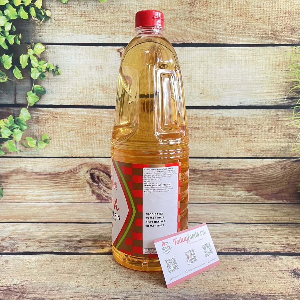 Gia vị nấu ăn Hon Mirin  Nhật Bản chai 1.8L