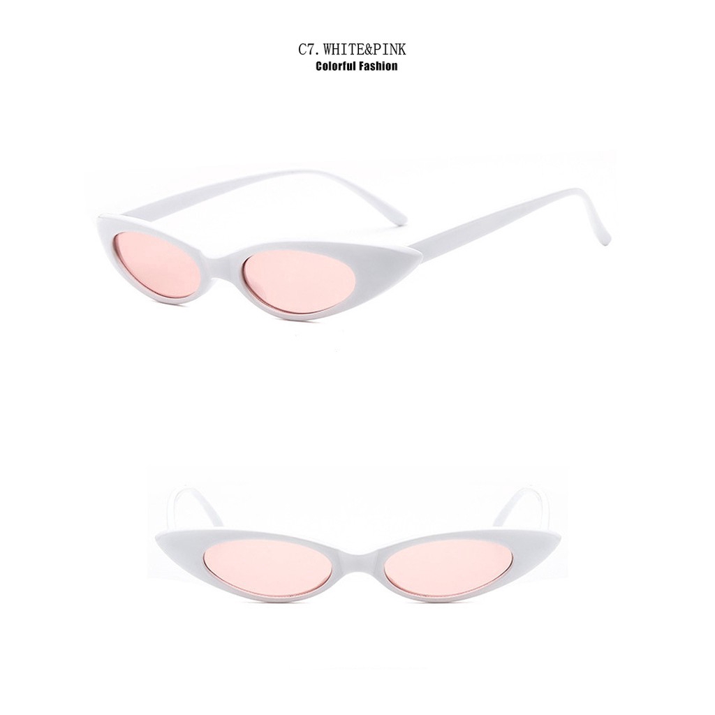 Kính mát dáng dẹt SAMJUNE chống tia UV400 phong cách retro