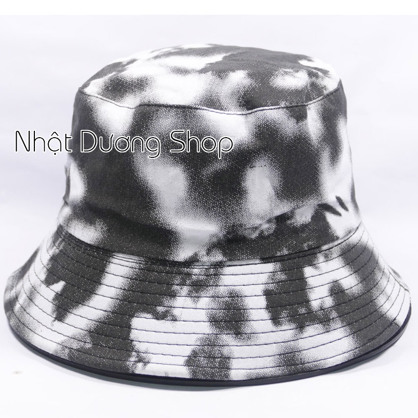 Nón Bucket - Mũ Tai Bèo Loang NiKe- 2 Mặt thời trang, nón bucket với chất liệu Kaki,cotton thoáng mát