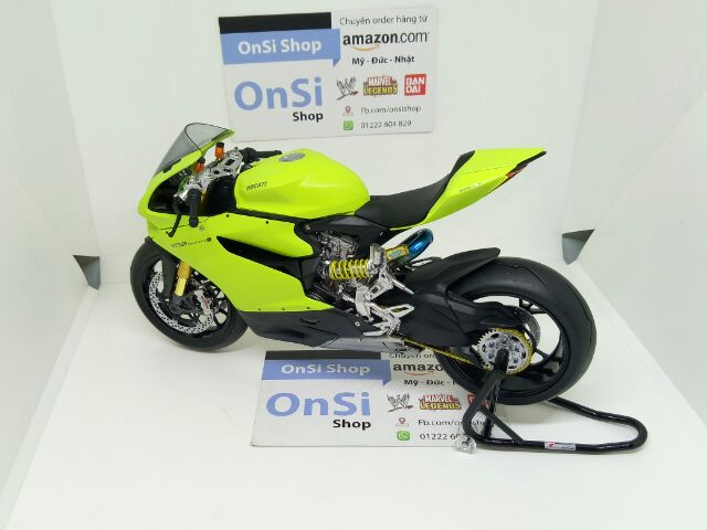 DUCATI 1199 PANIGALE 1/12 MÔ HÌNH XE TAMIYA ĐỘ ( NEON)