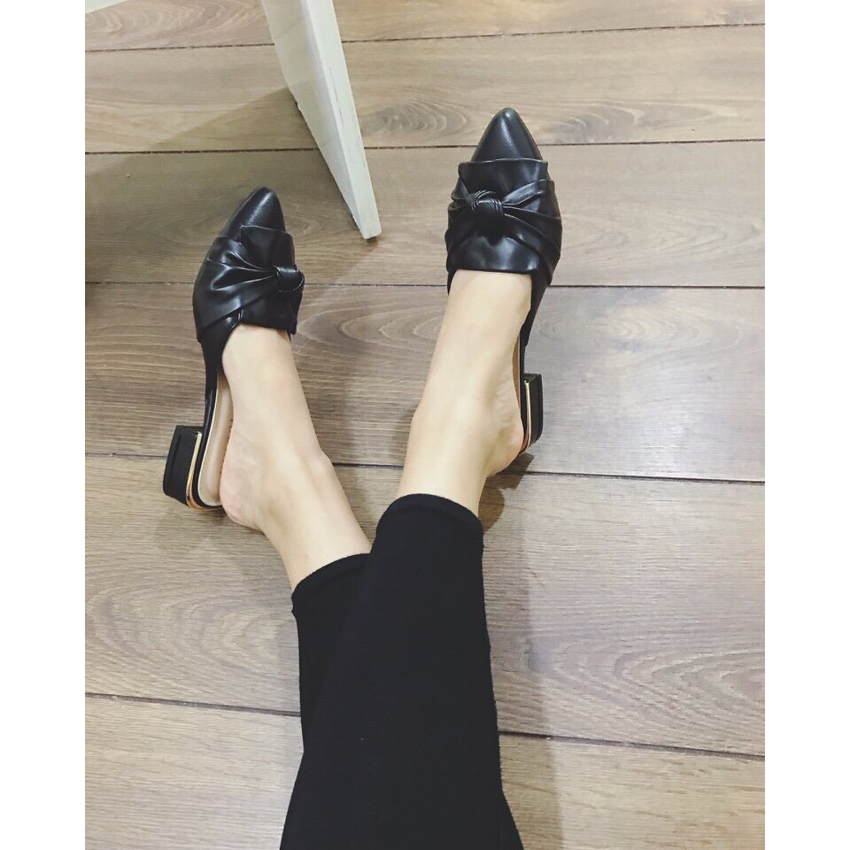 ( XẢ HÀNG ) Sục nơ cao cấp siêu hót màu đen