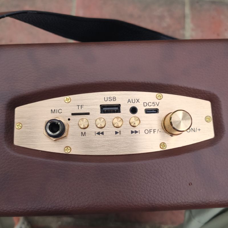 Loa Bluetooth Qixi SK-2025 Tích Hợp Cổng Micro 6.5 Karaoke, loa hát karaoke