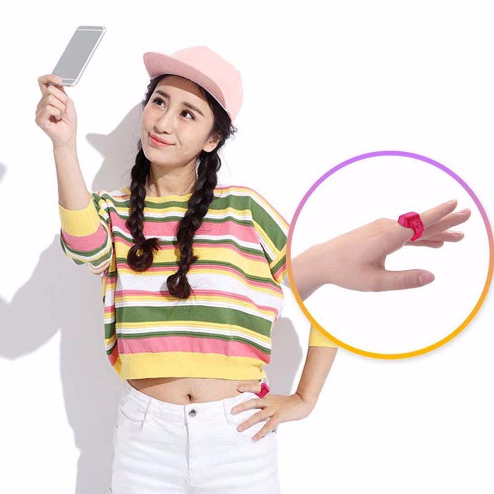 Nút Bấm Điều Khiển Chụp Ảnh Tự Sướng Kết Nối Bluetooth Cho Điện Thoại ios