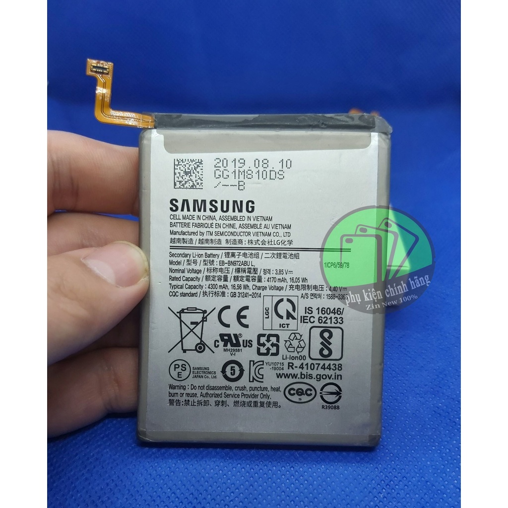 Pin Samsung Galaxy Note 10 PLUS 4300mAh  - Chính Hãng - Nguyên SEAL