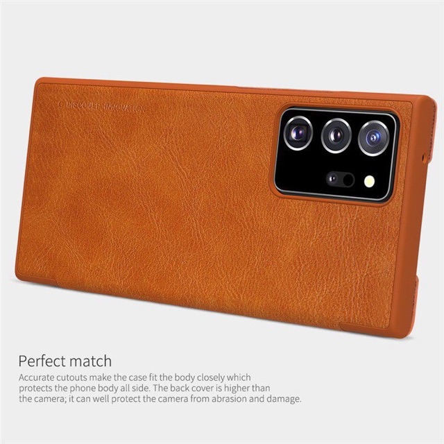 Bao da Nillkin Qin cho Samsung Note 20/ Note 20 Ultra chính hãng