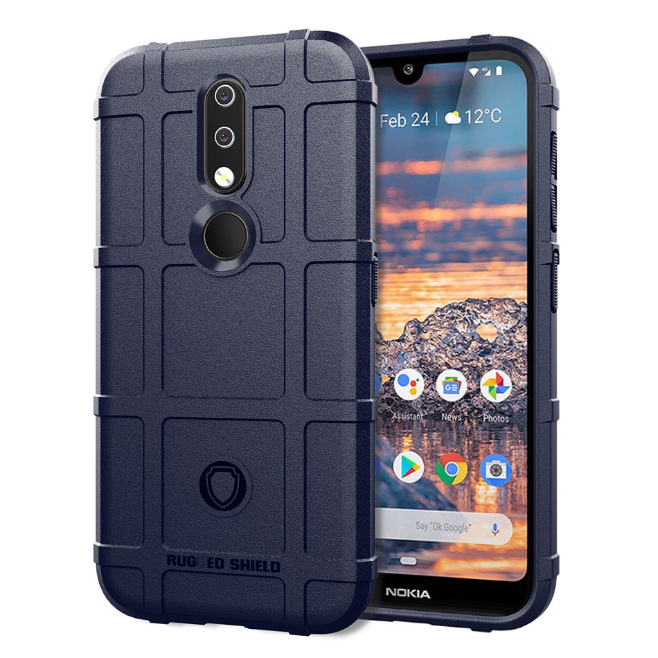 Ốp Điện Thoại Silicon Bảo Vệ Phong Cách Quân Đội Cho Nokia G10 G20 X10 X20 G50 X100 5G