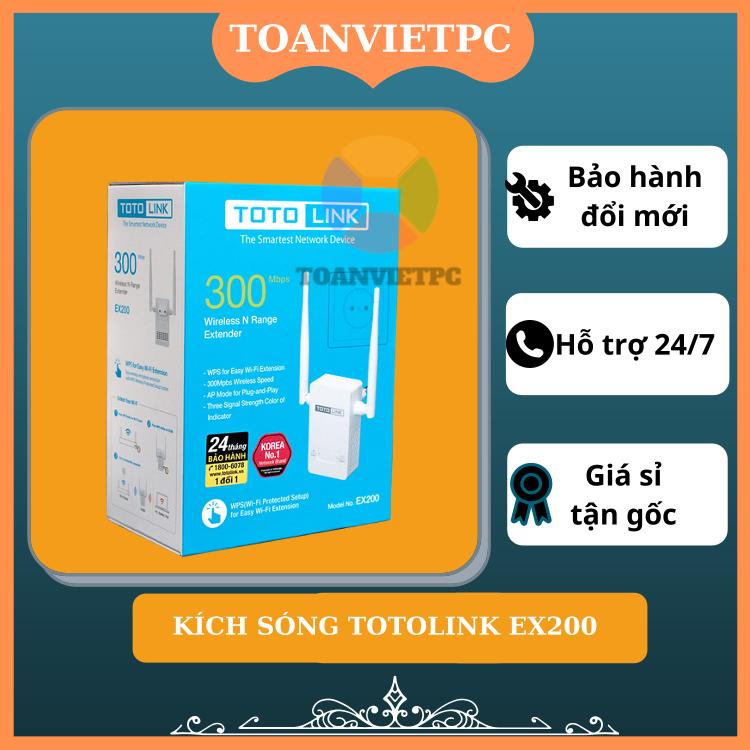 Thiết Bị Kích Sóng Wifi TOTOLINK EX200