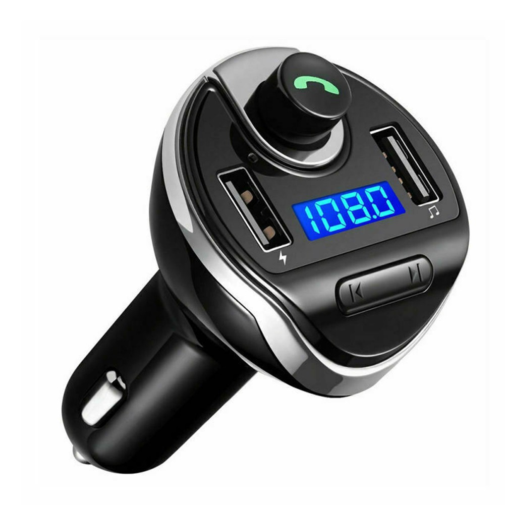 Máy nghe nhạc MP3 tích hợp FM radio Bluetooth không dây trong ô tô kèm cổng sạc USB