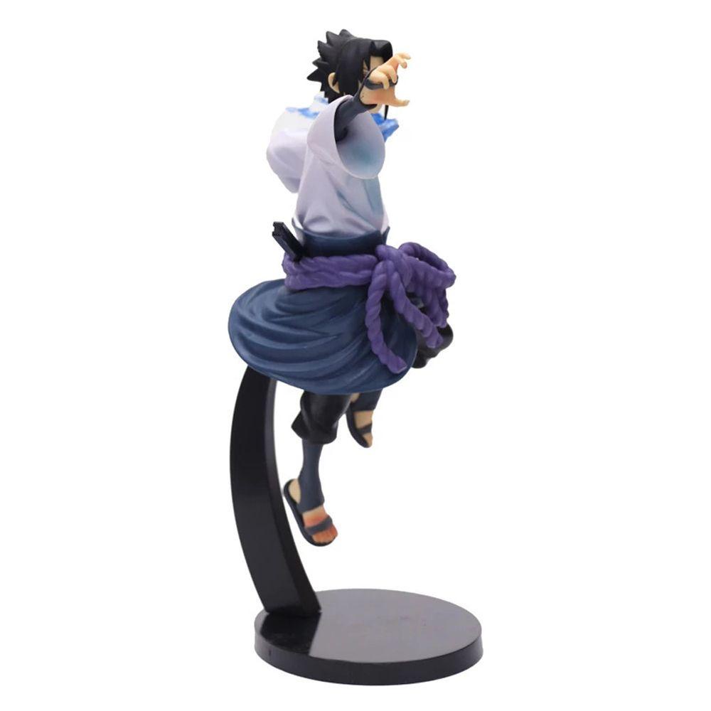 Đồ Chơi Mô Hình Nhân Vật Uchiha Sasuke Trong Naruto Bằng PVC 24cm Làm Quà Tặng Cho Trẻ Em