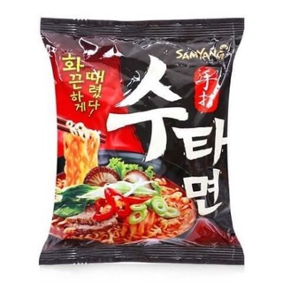 Mì nước sutah vị bò cay Samyang (gói lẻ) 120 gram