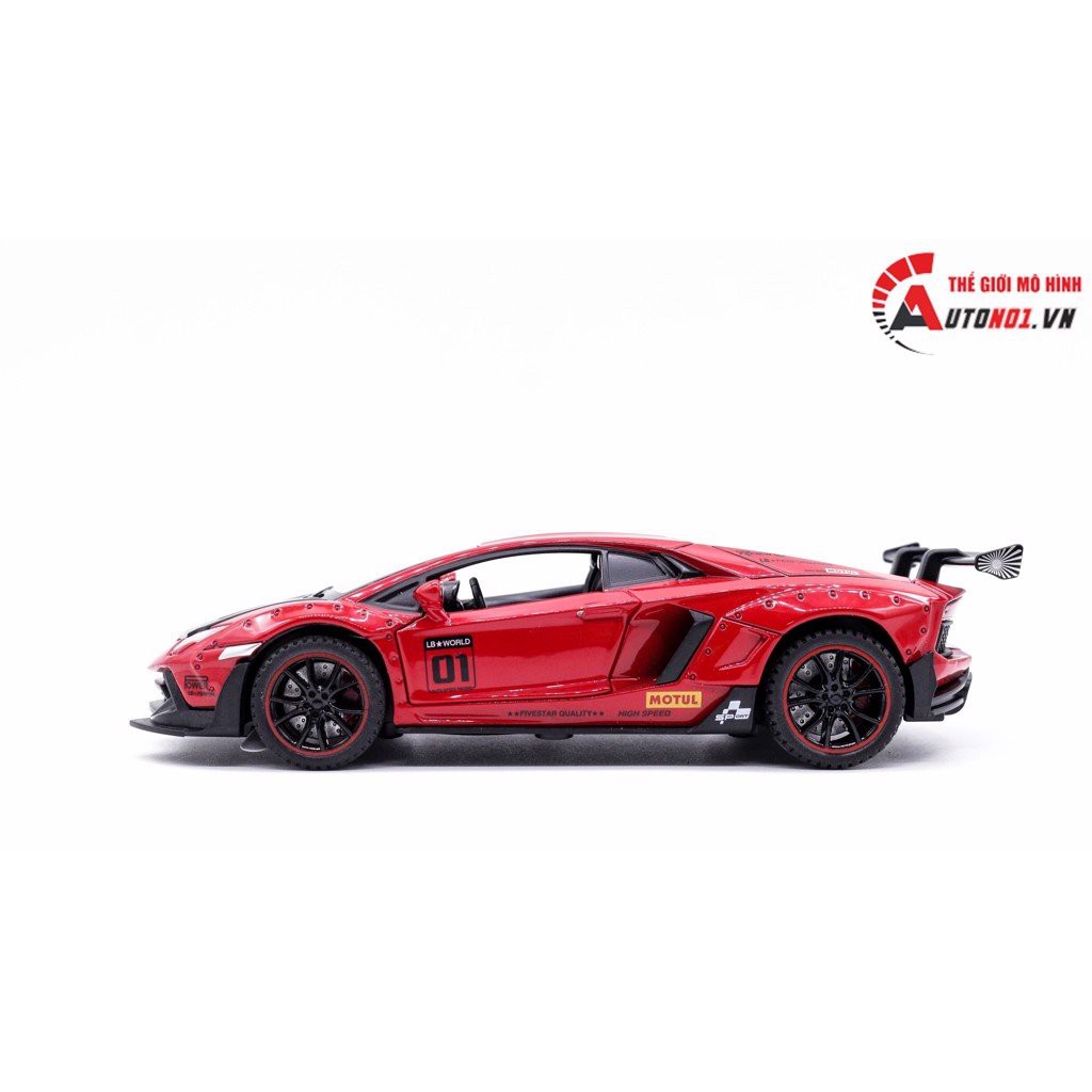 MÔ HÌNH XE LAMBORGHINI LP770 RED 1:32 DOUBLE HORSES 7327