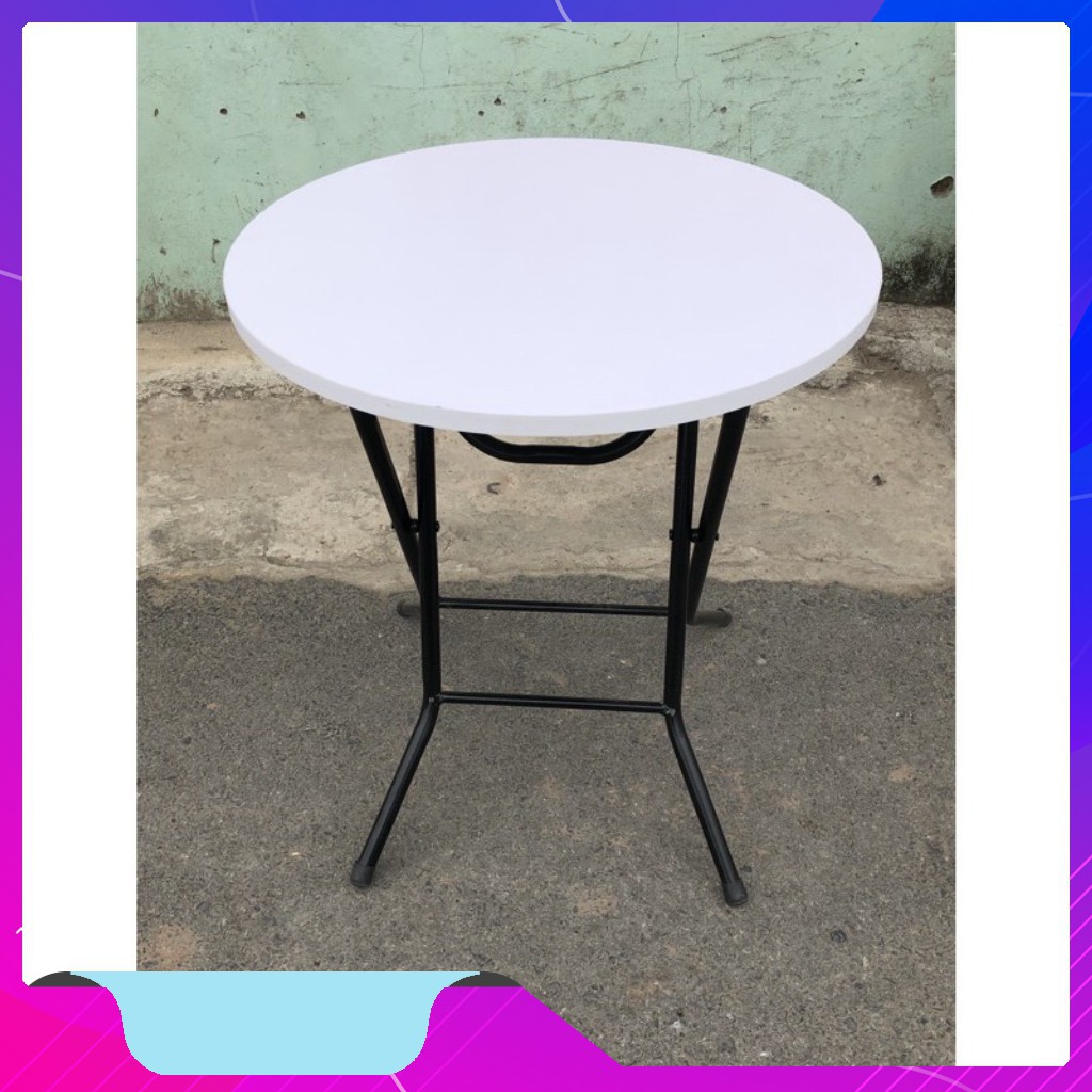 bàn tròn cafe- bàn trà -đường kính 60 cao 72 cm  (video ảnh thật shop tự chụp- free ship extra từ 50k)