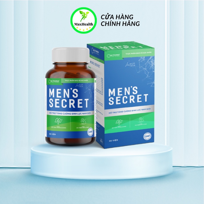 MEN'S SECRET - HỖ TRỢ TĂNG CƯỜNG SINH LỰC NAM GIỚI - MAXHEALTH