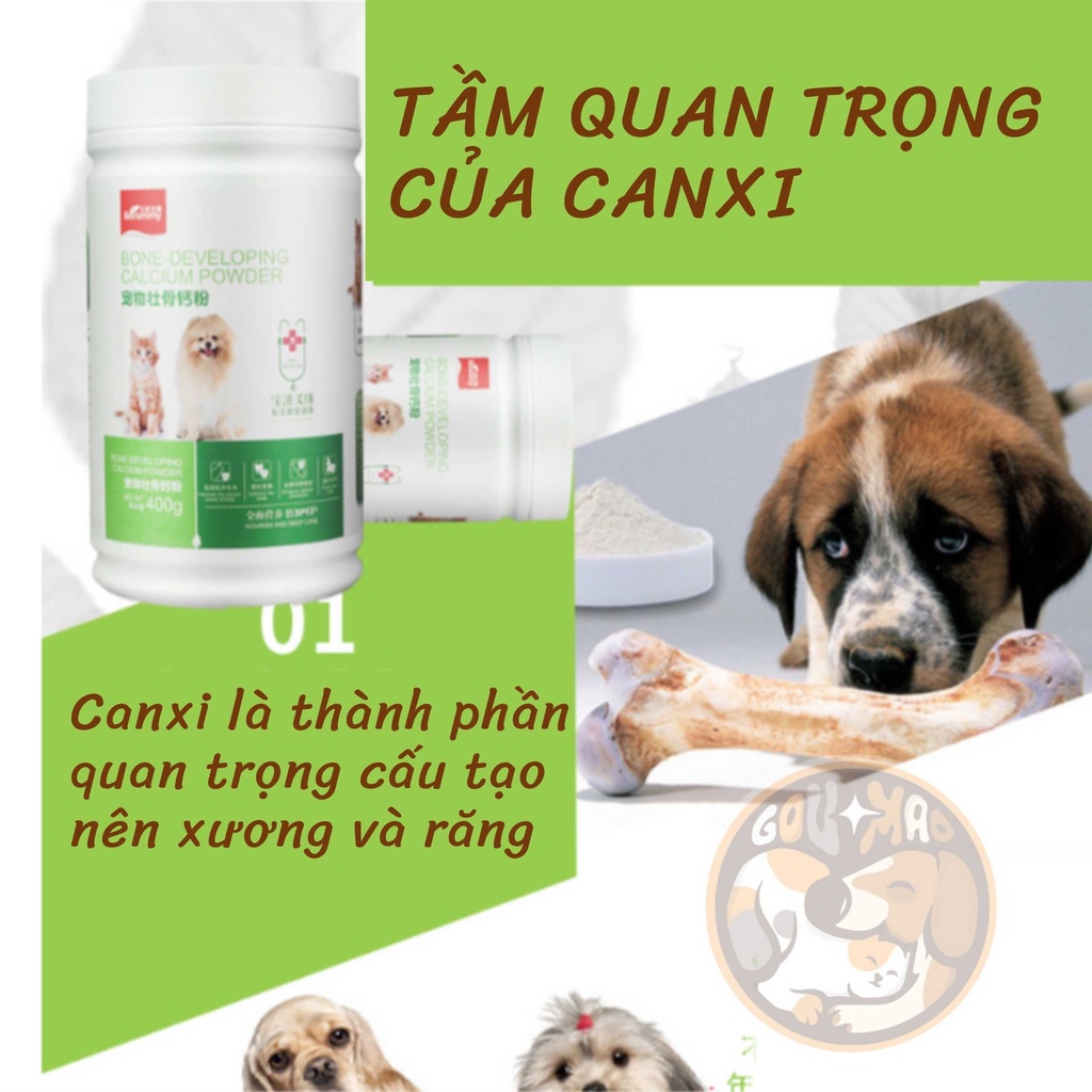 sữa / Bột bổ sung canxi cho chó và mèo thương hiệu borammy - goumao pet