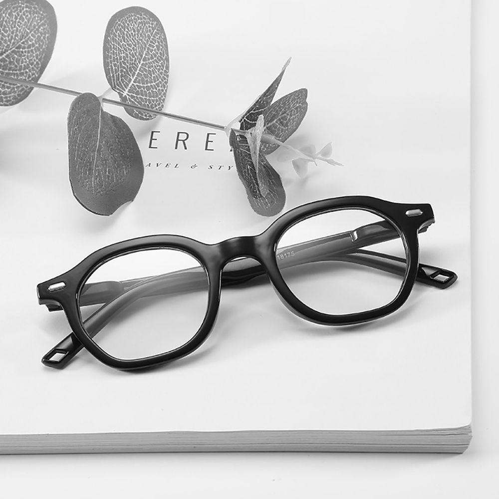 Kính Đọc Sách Chống Bức Xạ WMES15H Polygon Thời Trang Cho Nam Và Nữ