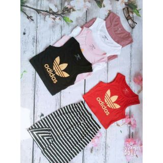 Set áo Adidas kèm chân váy