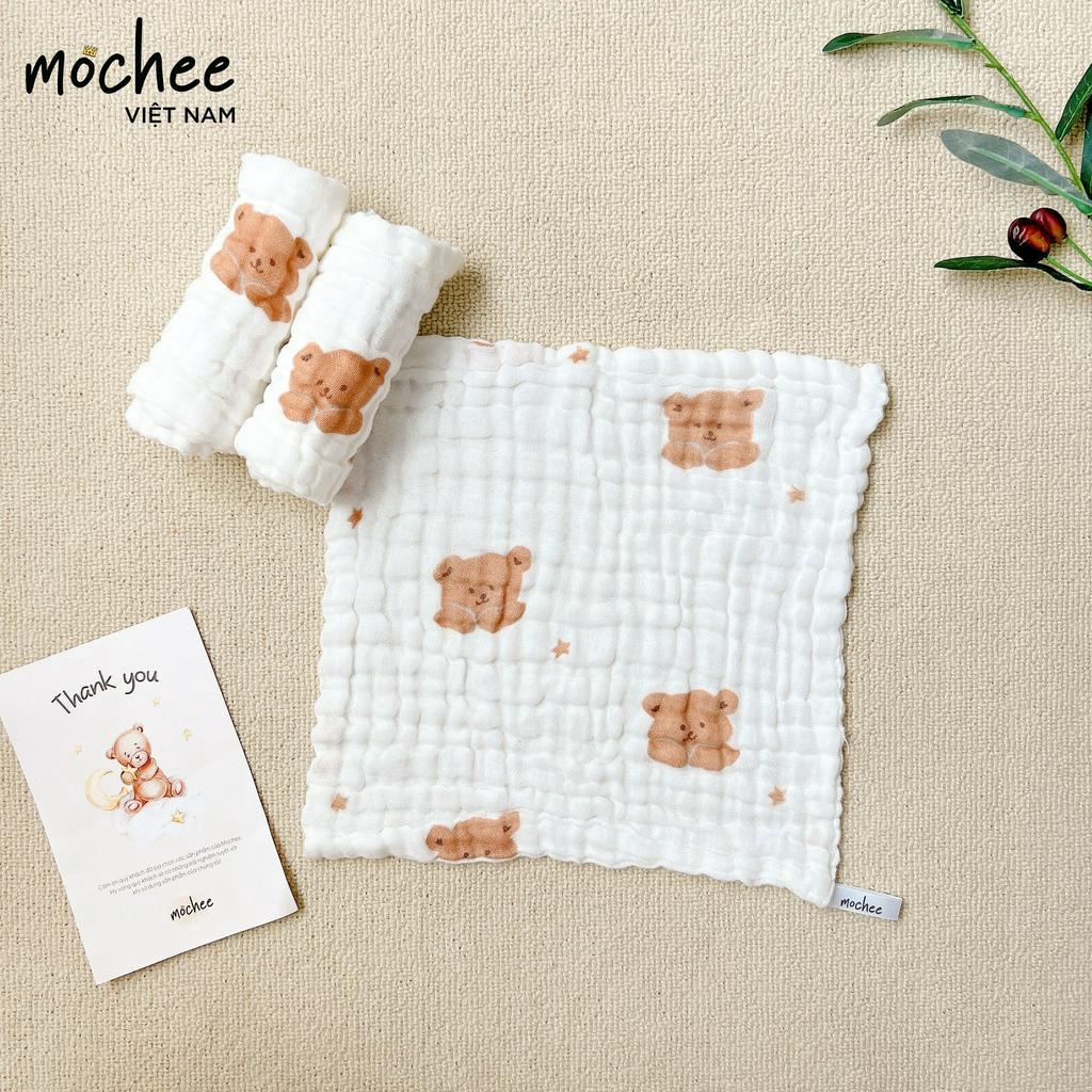 SET KHĂN SỮA VẢI XÔ NHĂN MOCHEE