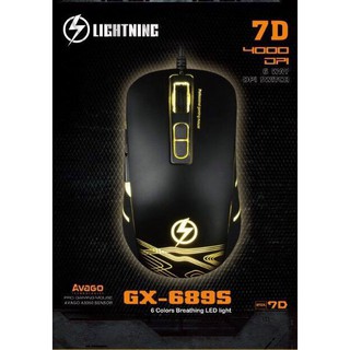 Chuột Lightning GX689S - Led cực đẹp