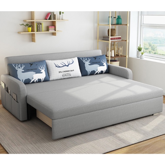 Giường sofa đa năng có thể gấp gọn thành ghế.Kích thước 1m9x1m95