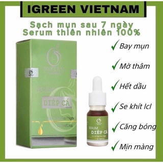 SERUM DIẾP CÁ GIẢM MỤN, GIẢM THÂM,SE KHÍT LỖ CHÂN LÔNG