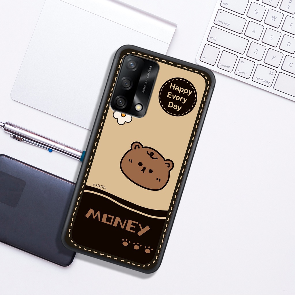 Ốp Lưng Oppo A54 4G - A54 5G - A55 4G - A55 5G , In Hình "Lovely Bear". Đẹp, Bền, Màu Sắc Bắt Mắt.