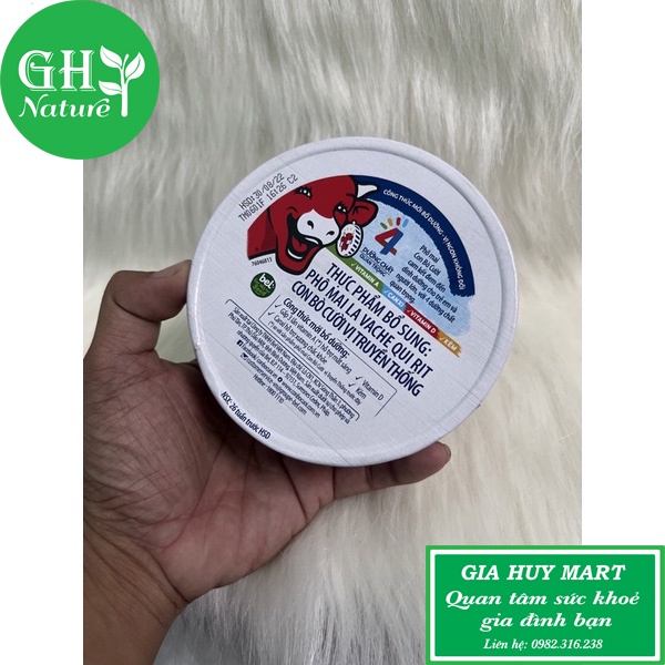 PHÔ MAI CON BÒ CƯỜI LAVACHE QUIRIT VỊ TRUYỀN THỐNG 8 MIẾNG/HỘP 112G